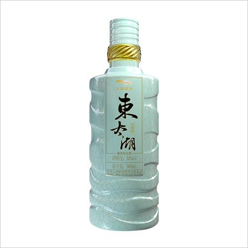 东太湖姑苏城53度酱香型高度收藏白酒500ML单瓶装